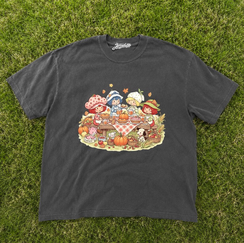 RETRO THANKSGIVING FRIENDS CARTOON SHIRT XIU-0099