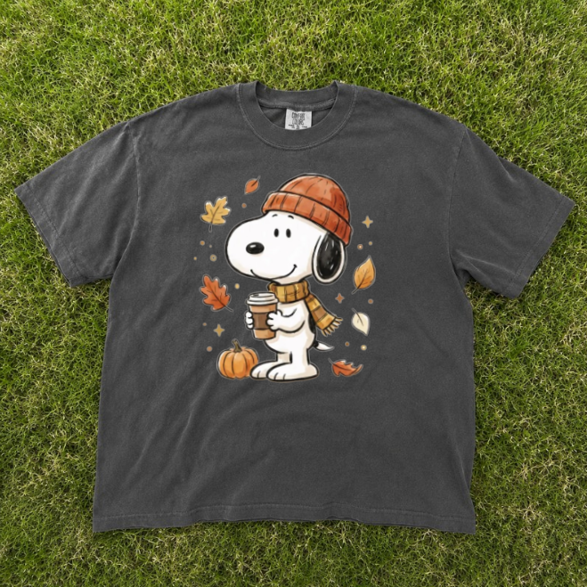 COZY FALL BEAGLE DOG REE BN-00294