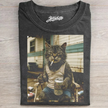 FUNNY CAT SHIRT XIU-0140