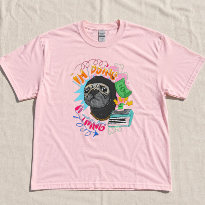 ROODABEGUH IM DOING A THING TEE BN-00225