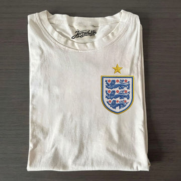 ENGLAND FOOTBALL EMBROIDERED TEE NN-0013