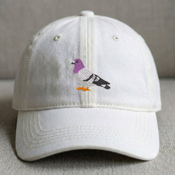 PIGEON EMBROIDERED CLASSIC DAD HAT NN-0004