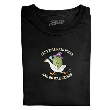 FUNNY FROG WIZARD EMBROIDERED TEE NN-0021
