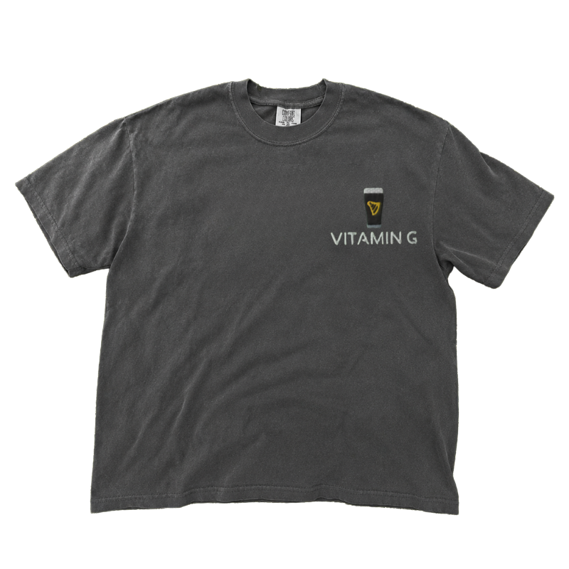 FUNNY EMBROIDERED BEER SHIRT LL - 0035