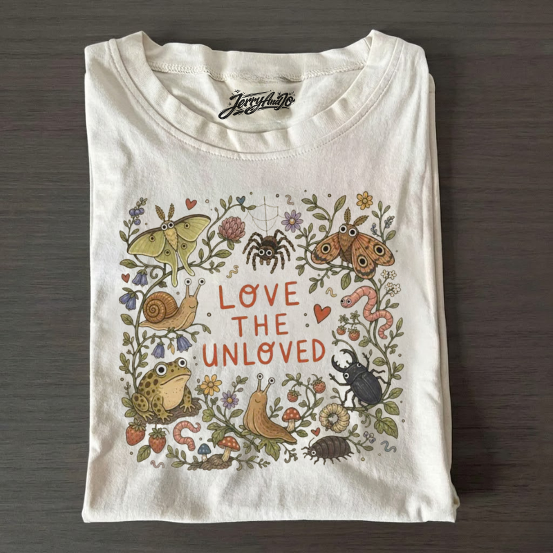 LOVE THE UNLOVED SHIRT, CUTE WEIRD ANIMAL TEE LL-0079