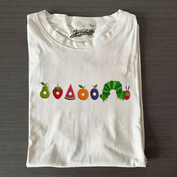 CUTE WORM EMBROIDERED SHIRT LL - 0014