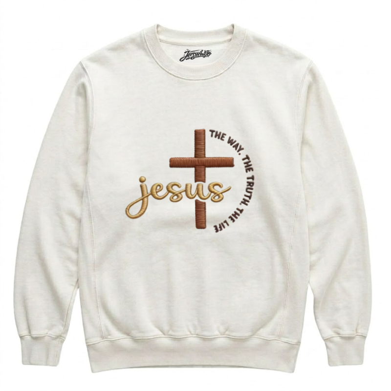 JESUS EMBROIDERED FAITH APPAREL LL - 0019