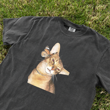 Cute Cat Lover Vintage Style T-Shirt LL - 0098