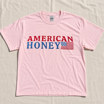 COQUETTE EMBROIDERED AMERICA HONEY SHIRT LL - 0044