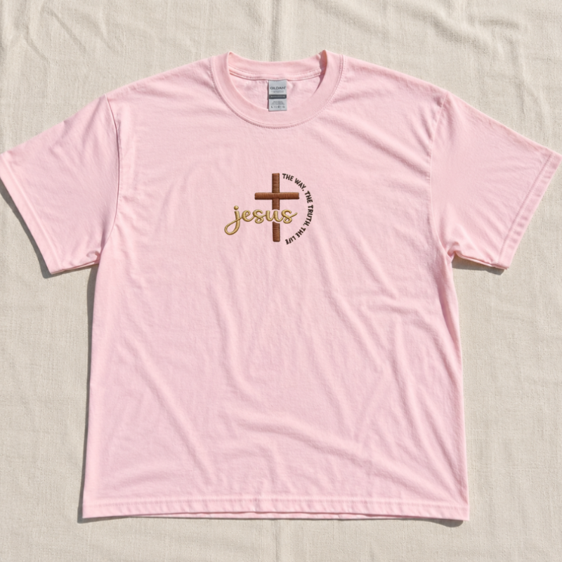 JESUS EMBROIDERED FAITH APPAREL LL - 0019