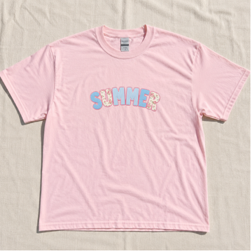 SUMMER EMBROIDERED PATCHWORK T-SHIRT LL - 0028