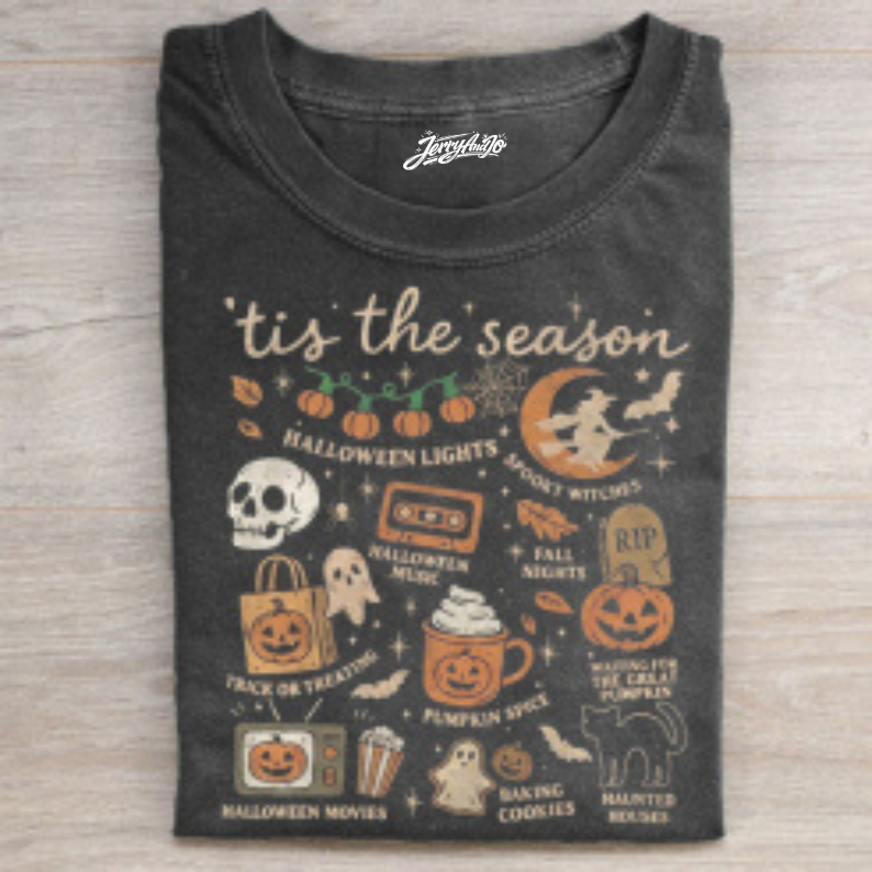 RETRO HALLOWEEN AESTHETIC T-SHIRT BT-00149