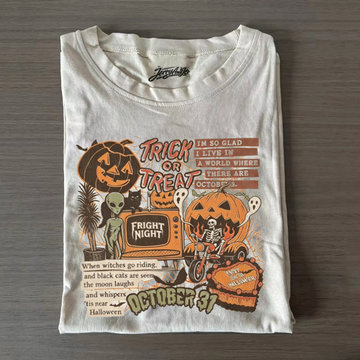 RETRO HALLOWEEN AESTHETIC T-SHIRT BT-00150