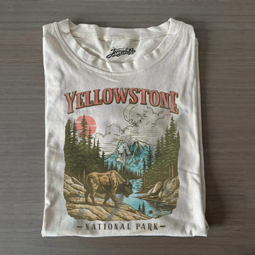 VINTAGE YELLOWSTONE NATIONAL PARK T-SHIRT BT-00201