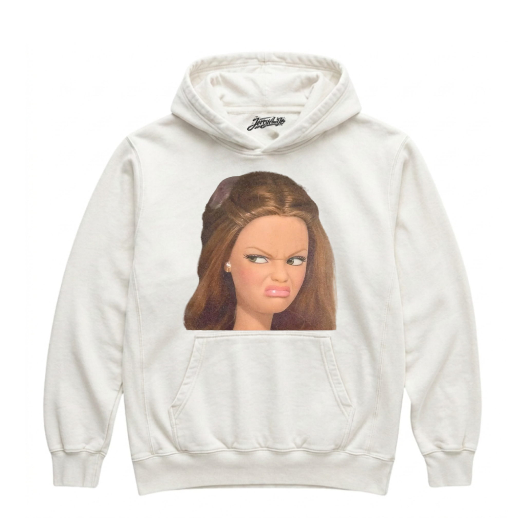 ANGRY DOLL FACE MEME T-SHIRT, BT_00003