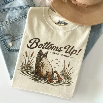 BOTTOMS UP DUCK T-SHIRT LL - 0254