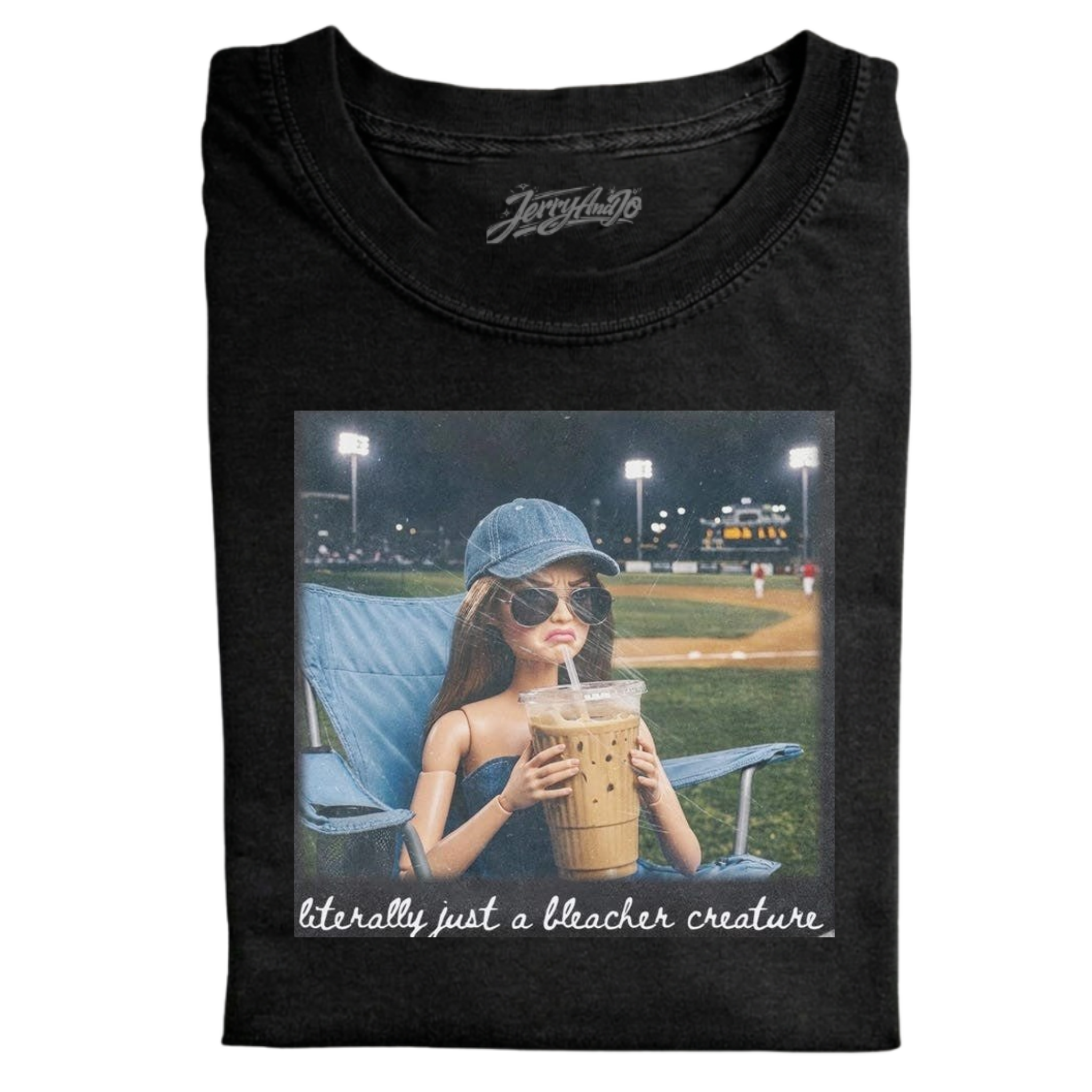 BASEBALL MAMA STYLE, FUNNY DOLL FACE SHIRT, BT_00005