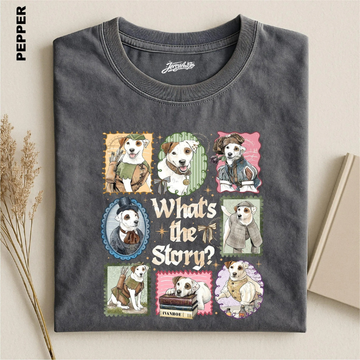 WISHBONE DOG SHIRT, WHAT'S THE STORY TSHIRT BT-00237