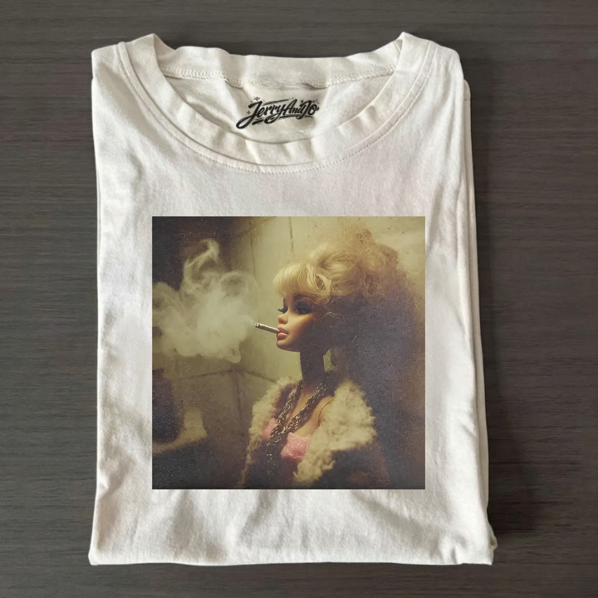 RETRO DECADENT DOLL FACE SHIRT, BT_00004