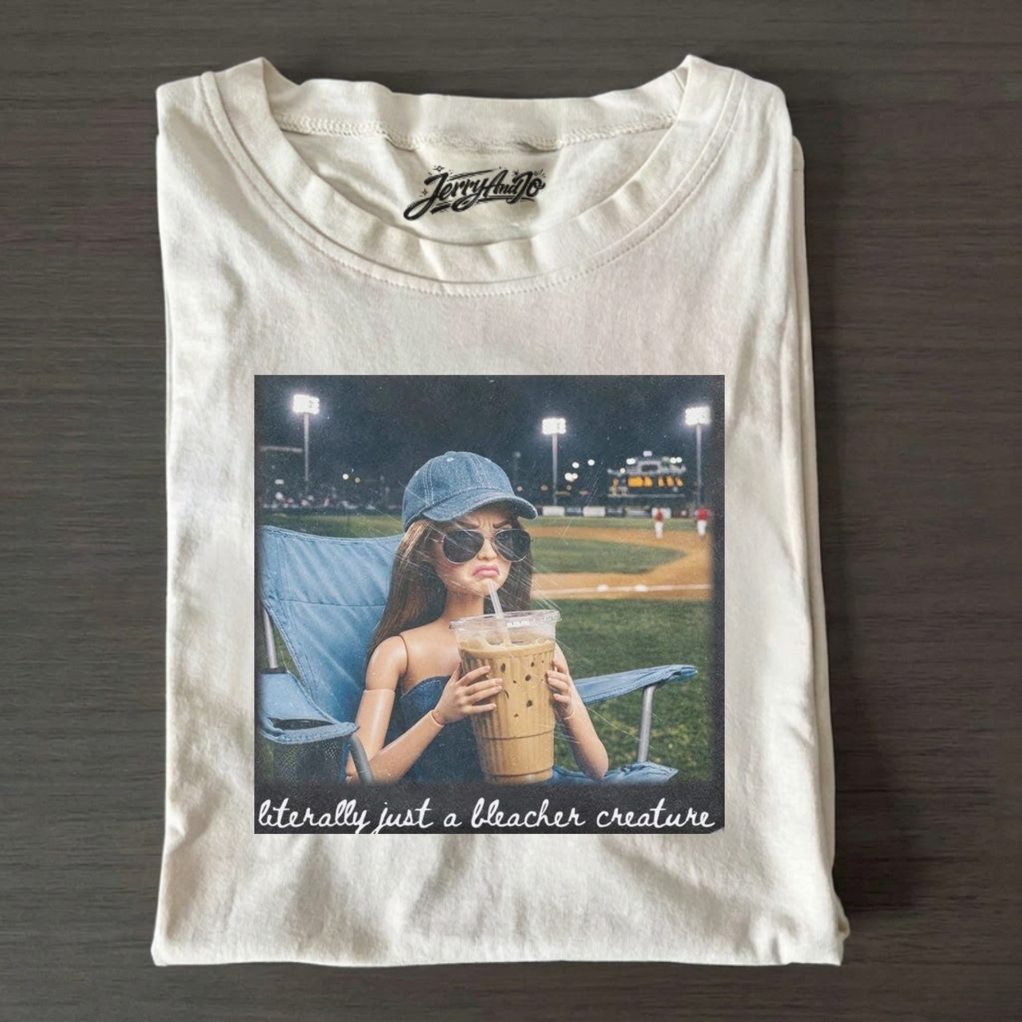 BASEBALL MAMA STYLE, FUNNY DOLL FACE SHIRT, BT_00005