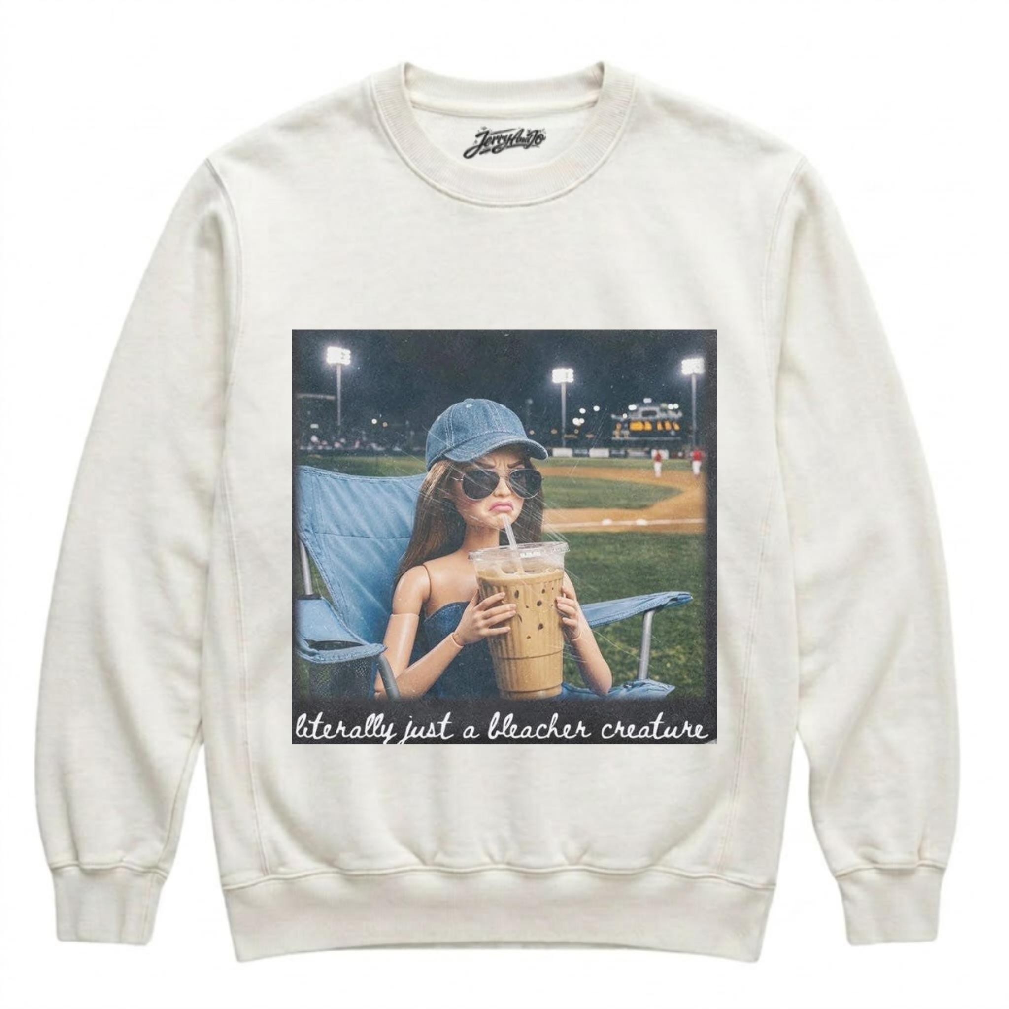 BASEBALL MAMA STYLE, FUNNY DOLL FACE SHIRT, BT_00005