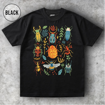 90S BUGS ENTOMOLOGY SHIRT, VINTAGE INSECT BUG COLLECTION TEE BT-00245