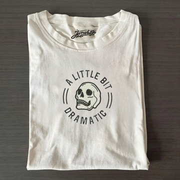 A LITTLE BIT DRAMATIC EMBROIDERY SHIRT, BT-00013