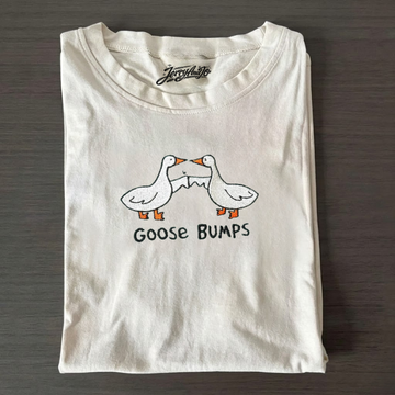 EMBROIDERED GOOSE SHIRT, GOOSE SHIRT BT-0014