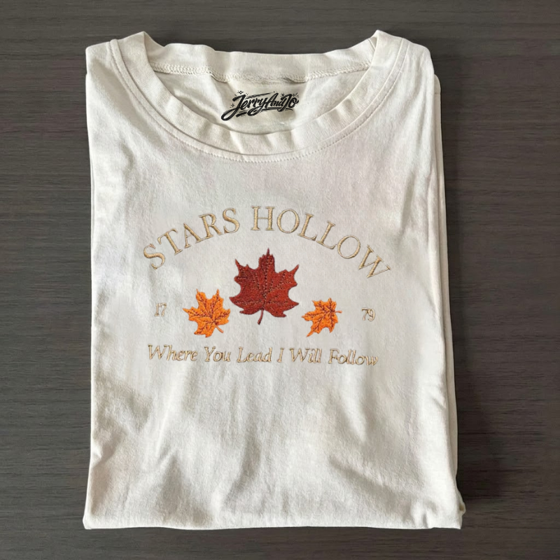 STARS HOLLOW EMBROIDERED CREWNECK, BT-0005