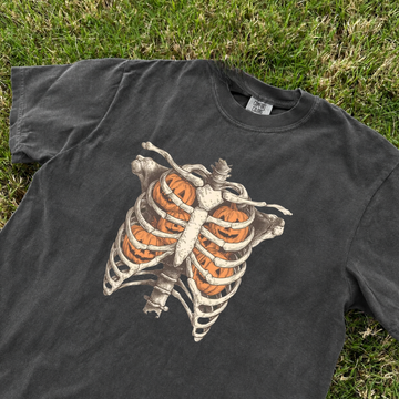 COMFORT COLORS HALLOWEEN SHIRT, CUTE FALL SHIRT, WOMEN'S HALLOWEEN TEE, PUMPKIN SEASON TEE LL - 0263