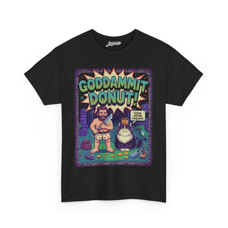 DUNGEON CRAWLER CARL PRINCESS DONUT LITRPG T-SHIRT  BT-00111