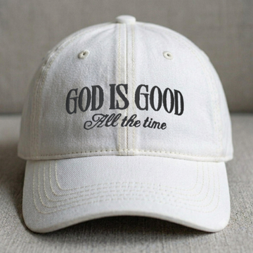 EMBROIDERED "GOD IS GOOD"  HAT LL- 0007