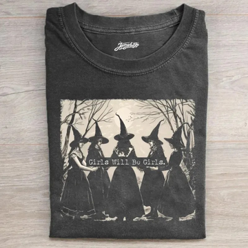 GIRLS WILL BE GIRLS WITCH T-SHIRT BT-00217