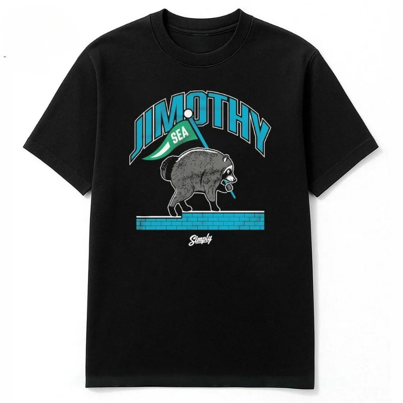 JIMOTHY RACCOON SEA SIMPLY SEATTLE T-SHIRT BT-00221