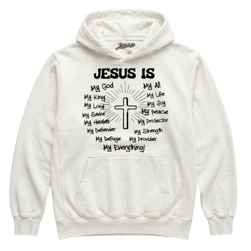 JESUS IS MY EVERYTHING CHRISTIAN T-SHIRT LL - 0004