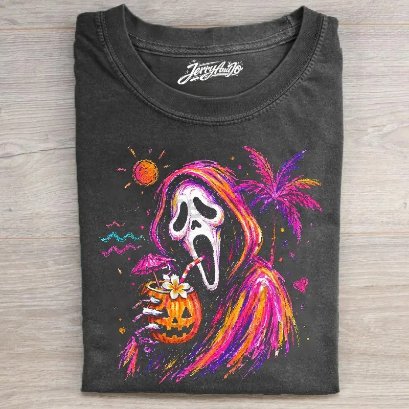 SUMMERWEEN GHOST SCARY T-SHIRT LL - 00235