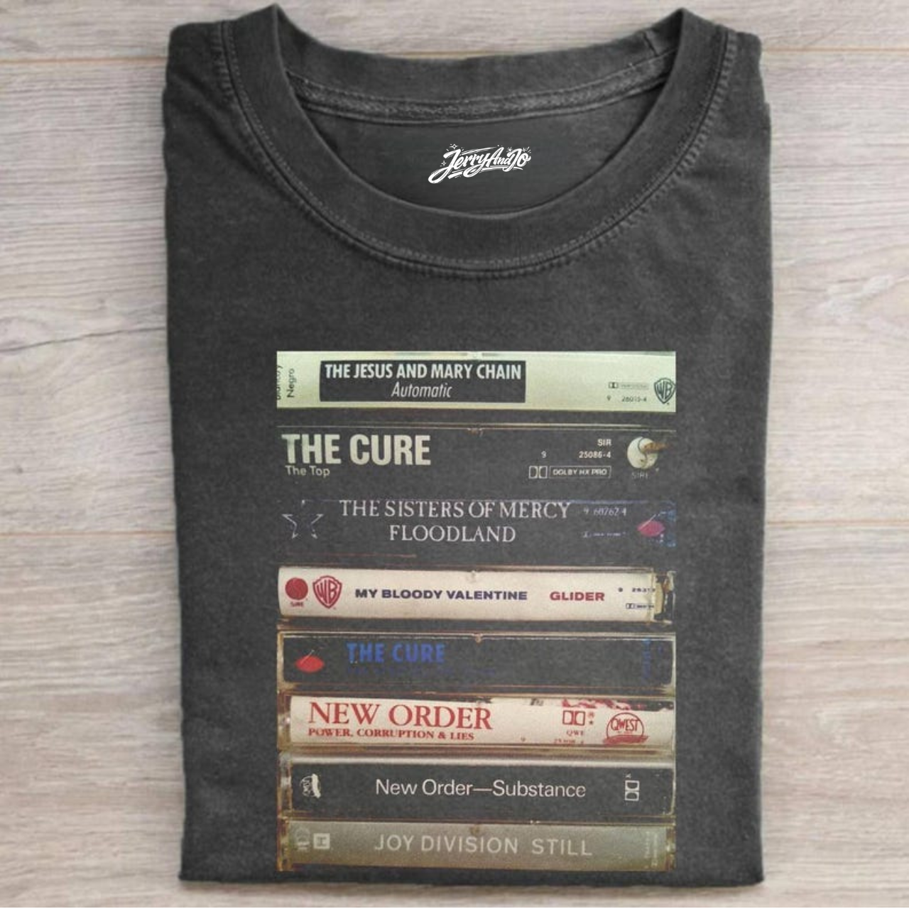 VINTAGE CASSETTE TAPE GRAPHIC TEE, MUSIC BAND TEE BT-00226