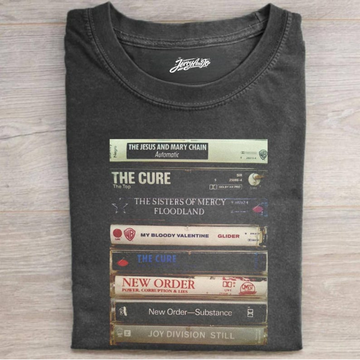 VINTAGE CASSETTE TAPE GRAPHIC TEE, MUSIC BAND TEE BT-00226
