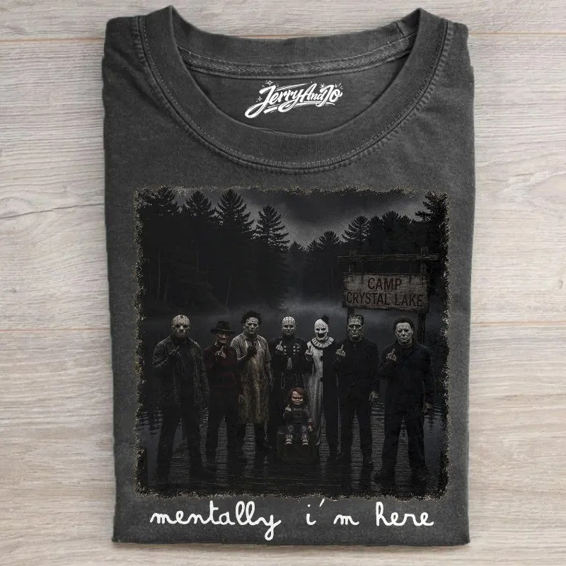 HALLOWEEN CHARACTERS T-SHIRT LL - 0243