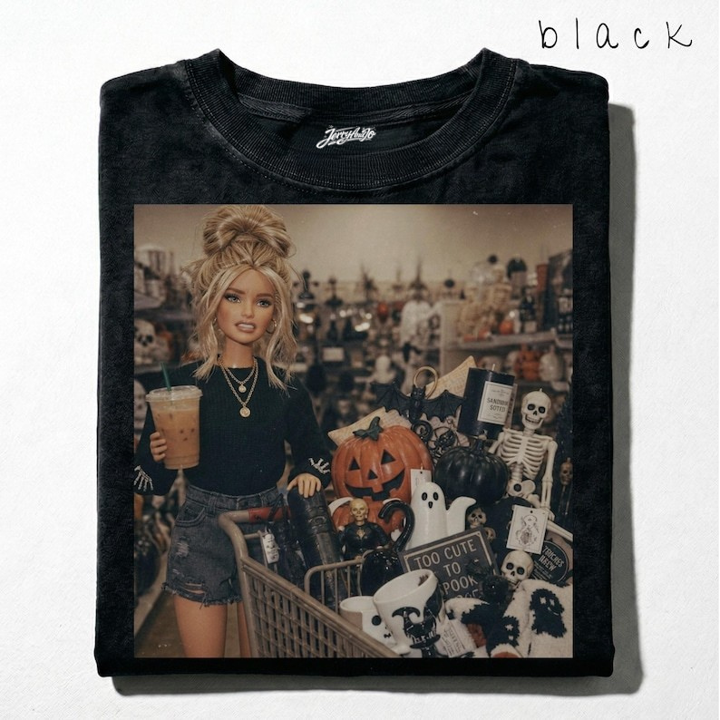 HALLOWEEN BARBIE TOP TRENDY HALLOWEEN LOVER SHIRT BT-00132