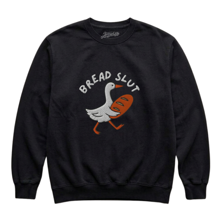 EMBROIDERED BREAD LOVER SHIRT LL - 0040