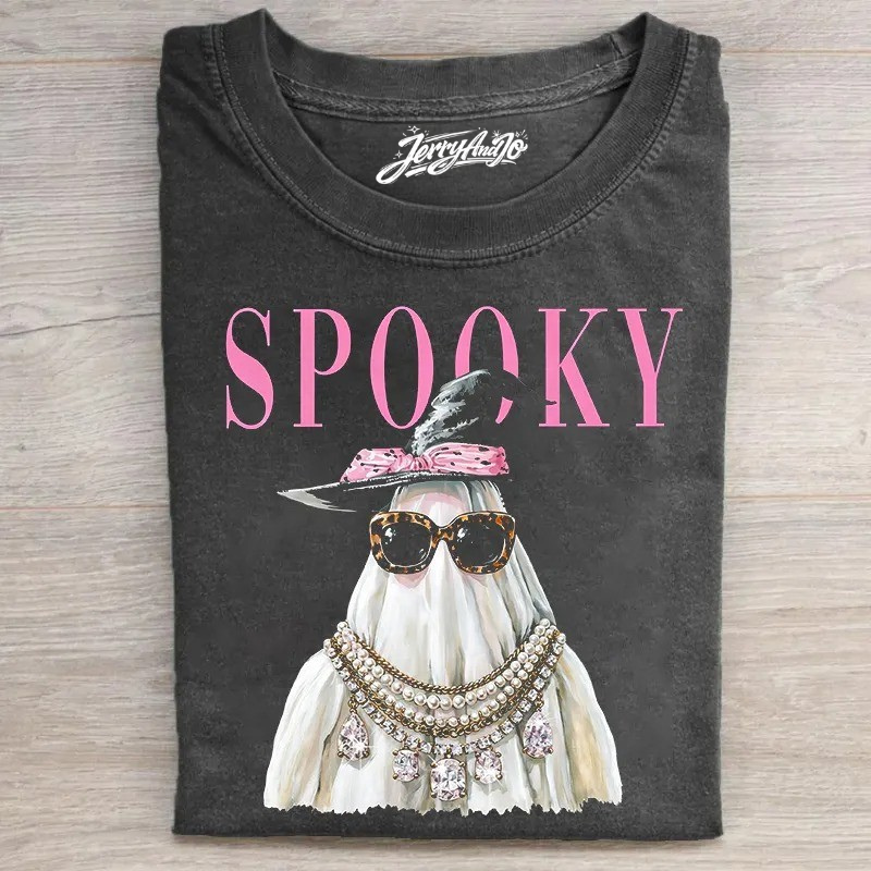 SPOOKY HALLOWEEN T-SHIRT LL - 0249