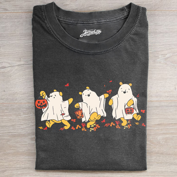 RETRO POOH GHOST HALLOWEEN T-SHIRT BT-00142