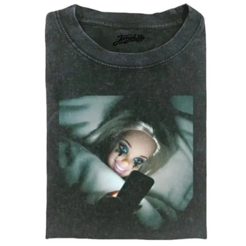I'M FINE MEME T-SHIRT, DOLL FACE MEME SHIRT BT-0089