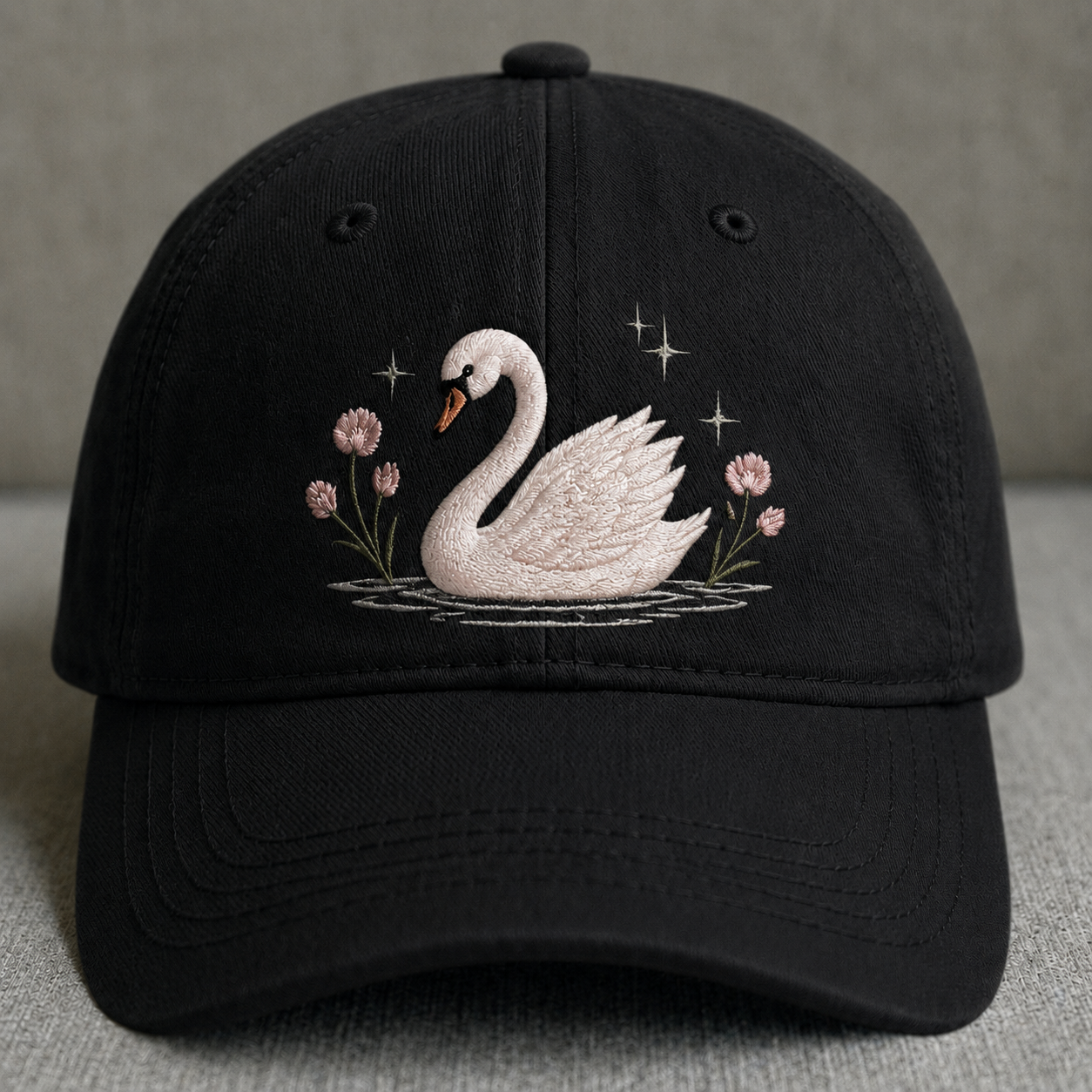 GRACEFUL SWAN IN BLOOM HAT BS-0001