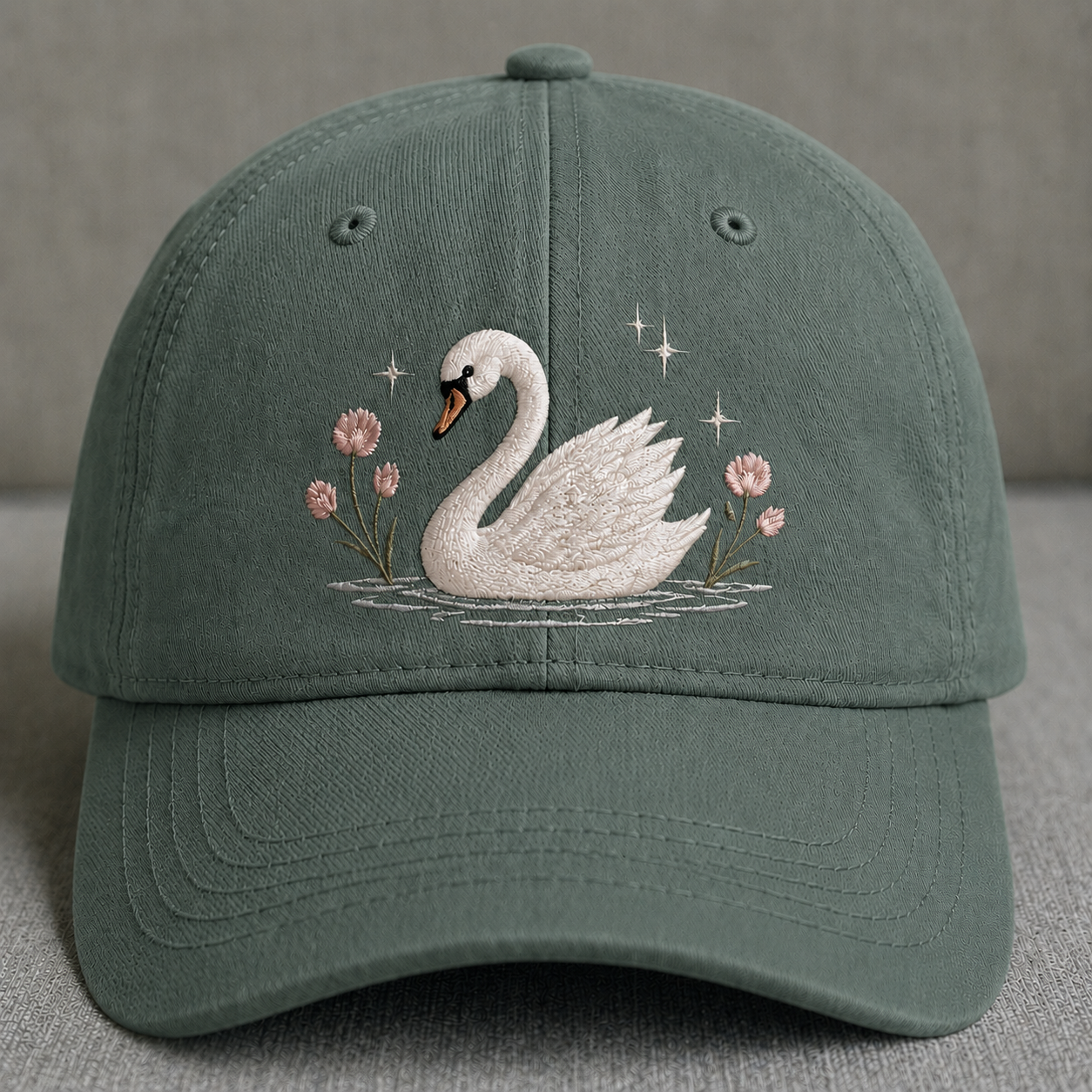 GRACEFUL SWAN IN BLOOM HAT BS-0001