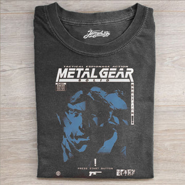 RETRO MGS1 SNAKE T-SHIRT HHUE - 081