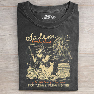 Salem Book Club T-Shirt HHUE - 097