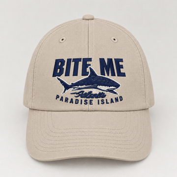 ISLAND SHARK BASEBALL HAT  BS-0068