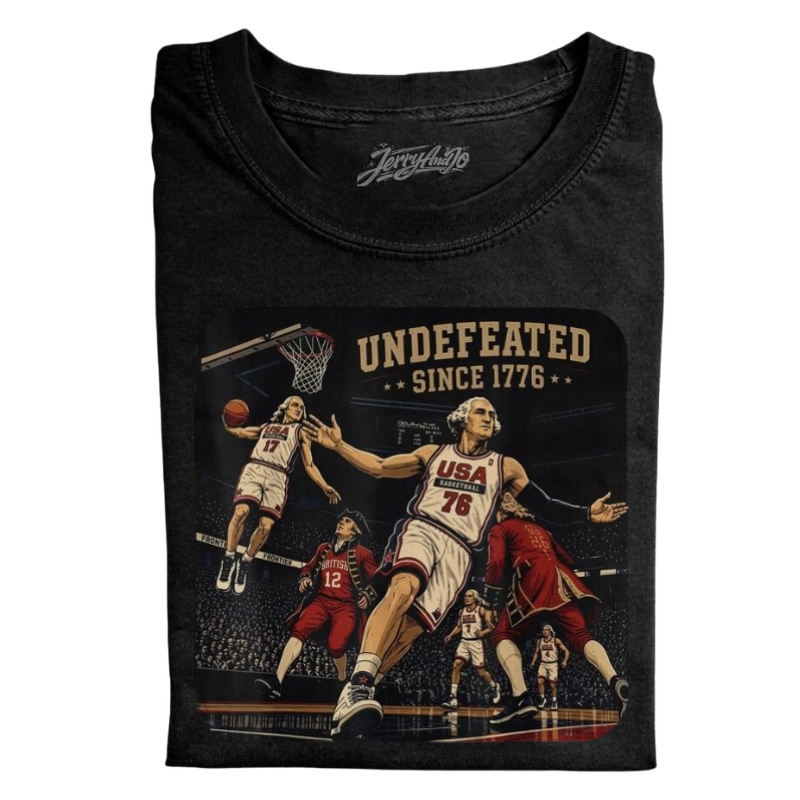 PATRIOTIC BASKETBALL TEE BN-0005